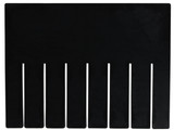 DS92080CO Conductive Short Divider for Dividable Grid Containers - Carton of 6 Short Dividers