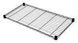 1824BK Black Wire Shelf 18"D x 24"W