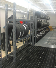 Efficient Tire Storage for Automotive Departments and Tire Centers