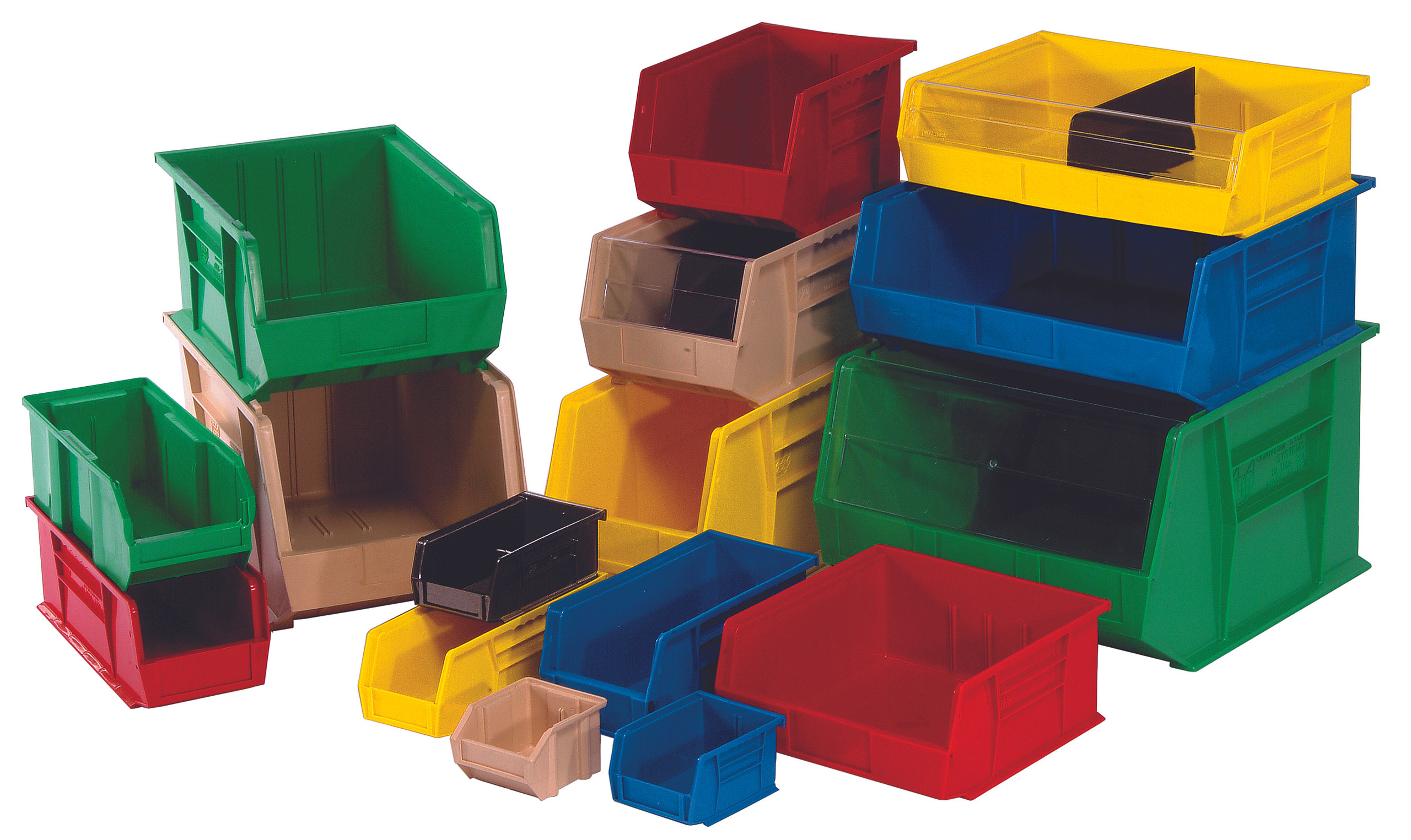 Plastic Bins & Storage Containers - Stack & Hang Bins ...
