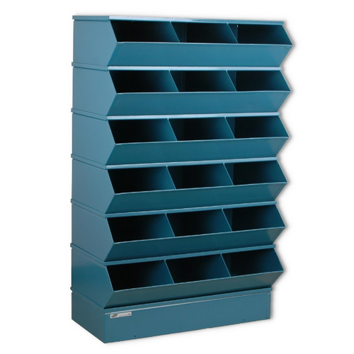 Wire Shelving Kits with 15 Preconfigured Storage Bins