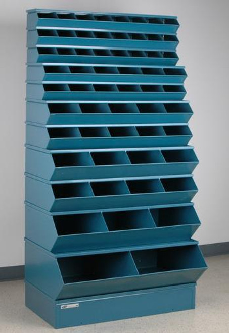 72 Hole Metal Storage Bin - 12 deep – US Bolt Kits