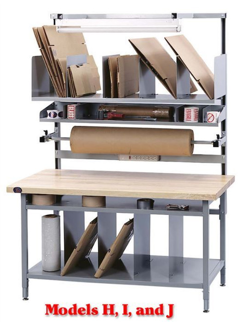 Products - Workbenches - Packaging Benches - industrialshelving.com