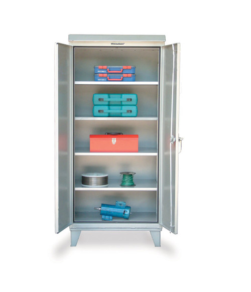 Extra Heavy Duty Safety-View Storage Cabinet 36 or 48 wide x 24 deep x  78 high