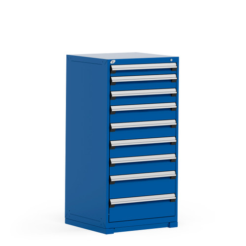 R5ADG-5805-ST055 Blue Stationary Cabinet with 9 Divided Drawers (147 ...