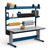 ElevaTek 72"W x 30"D x 77" - 93"H Stationary Manual Height-Adjustable Cantilever Workstation