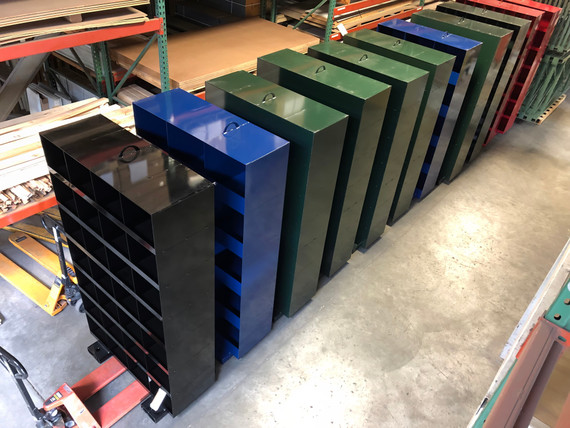 Industrial Shelving Offers Custom Bolt Bins