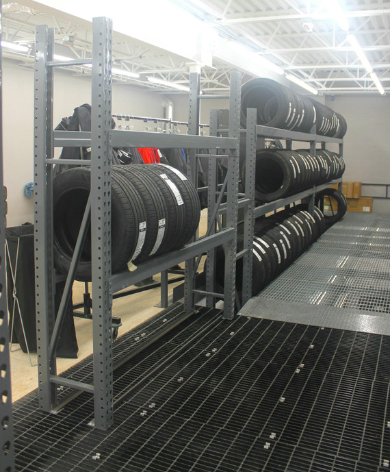 Efficient Tire Storage for Automotive Departments and Tire Centers