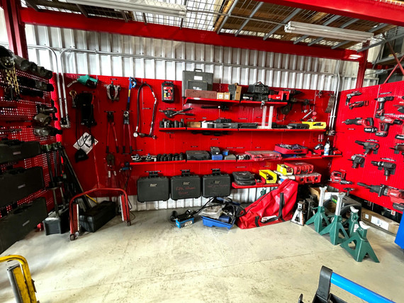 From Clutter to Clarity: How a 5S Metal Pegboard Created a Versatile and Organized Tool Room for a Truck Center