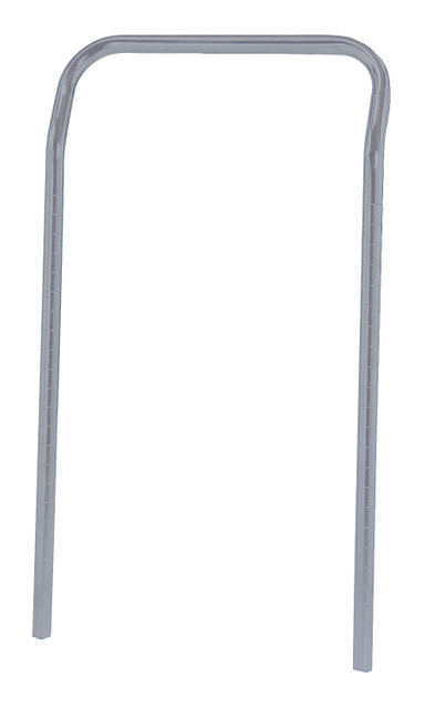 UH18GY Chrome Wire Shelving U-Handle 18" Wide