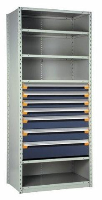 Drawers in Shelving Drawers in Shelving