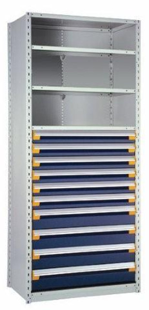 Drawers in Shelving Drawers in Shelving