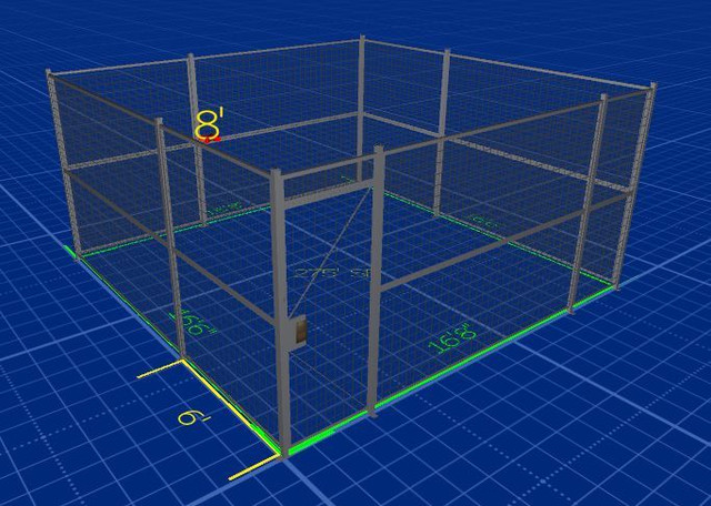 WireCrafters Welded Wire Partitions WireCrafters Welded Wire Partitions