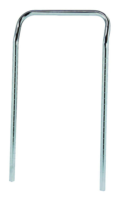 Chrome Wire Shelving U-Handle 18" Wide