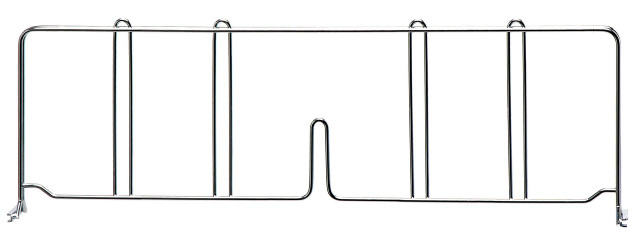 Chrome Wire Shelf Divider 36"x8"