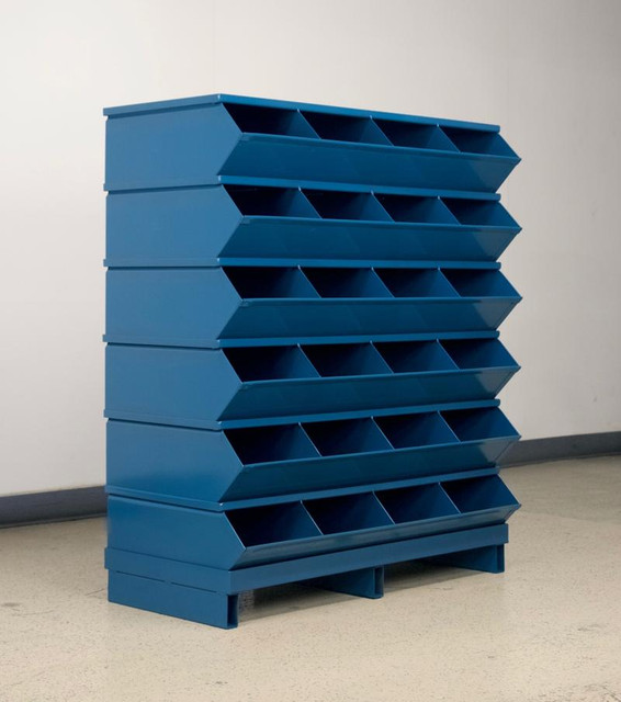 3-324SSPB № 3 Pallet Base Sectional Bin Unit, 24 Compartment