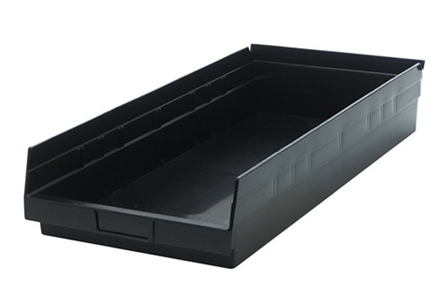 QSB116CO Conductive Shelf Bin 23-5/8" x 11-1/8" x 4" - Carton of 6 Bins