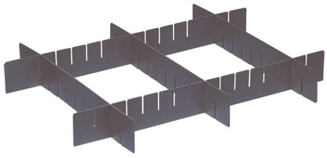 DL92060CO Conductive Long Divider for Dividable Grid Containers - Carton of 6 Long Dividers