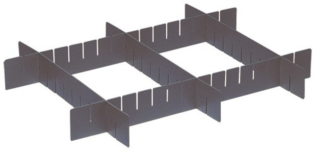 DS93120CO Conductive Short Divider for Dividable Grid Containers - Carton of 6 Short Dividers