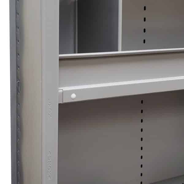 Lyon NF8854-20 Shelf Clips – 12 Gauge Metal, Galvanized, Pack Of 20 For General Purpose Shelving