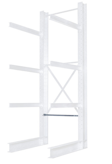 Galvanized 72"W Horizontal Brace