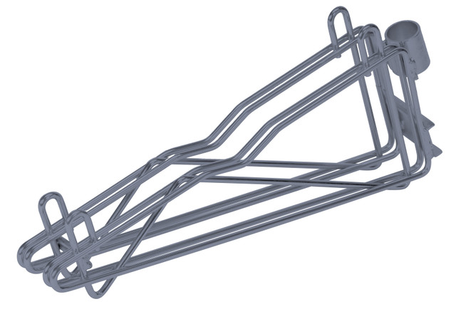 DCB14GY Double-Post Wall Mount Arm and Bracket Set 14"