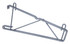 SG-CS14GY Store Grid Shelf Support Bracket, single, for use with 14"W shelves, gray epoxy antimicrobial finish, NSF