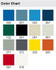 Rousseau Color Chart. Choose housing and drawer color.
Keep the same or mix and match. Select colors from the dropdown menus just above the add to cart button.