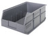 SSB465GY Stackable Shelf Bin, 18"W x 11"D x 7"H, autoclavable up to 250°F, polypropylene, gray, made in USA