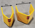 Save-Ty Yellow 4" Outrigger Post Protector 3.25" Opening