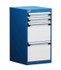 L3ABD-3408 L Series Cabinet 18"x21"x34"H with 4 Drawer