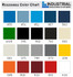 Color Chart. Choose housing and drawer color.
Keep the same or mix and match. Select colors from the dropdown menus just above the add to cart button.