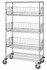 M2448BC6C Mobile Wire Basket Cart 24"D x 48"W x 69"H