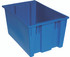 SNT300BL SNT300 Stack and Nest Totes 29-1/2"x19-1/2"x15" - Carton of 3 Totes