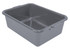 FSB-21157GY Bussing Tub, 21"W x 15"D x 7"H, flat bottom, polypropylene, gray, Made in USA, NSF