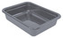 FSB-22175GY Bussing Tub, 22"W x 17"D x 5"H, flat bottom, polypropylene, gray, Made in USA, NSF