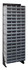 QIC-170-64GY Interlocking Storage Cabinets Floor Stand, single sided, 12"D x 23-5/8"W x 75"H, 300 lbs. load capacity, includes: (12) QIC-64, (72) gray drawers, 14 gauge steel, black coated finish