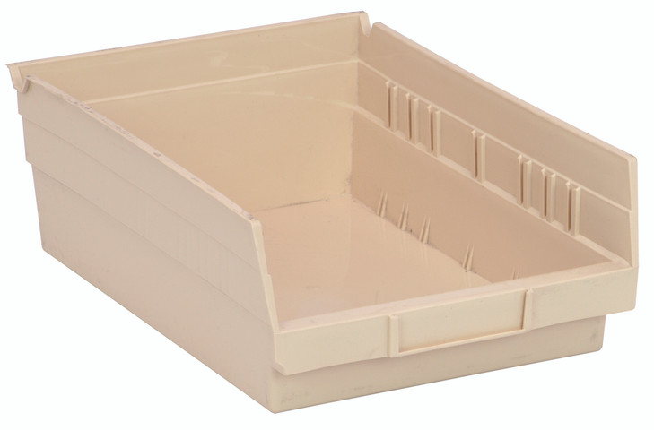 QSB107IVCS Quantum 4" Economy Shelf Bins 11-5/8" x 8-3/8" x 4"