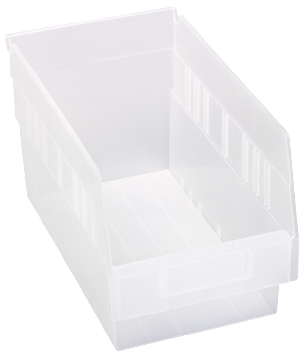 QSB202CLCS Quantum 6" Store-More Shelf Bins 11-5/8" x 6-5/8" x 6"