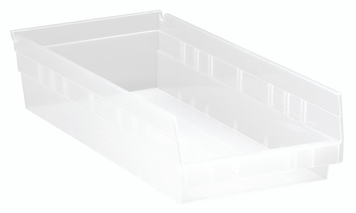 QSB108CLCS Quantum 4" Economy Shelf Bins 17-7/8" x 8-3/8" x 4"