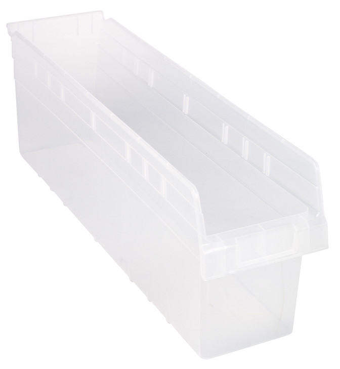 QSB806CLCS Quantum 8" Store-More Shelf Bins 23-5/8" x 6-5/8" x 8"