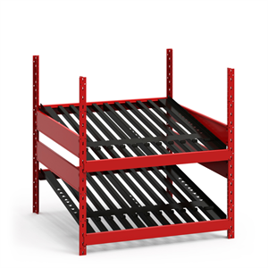 SRP0494 2-Level Battery Rack 36"x36"x39"H