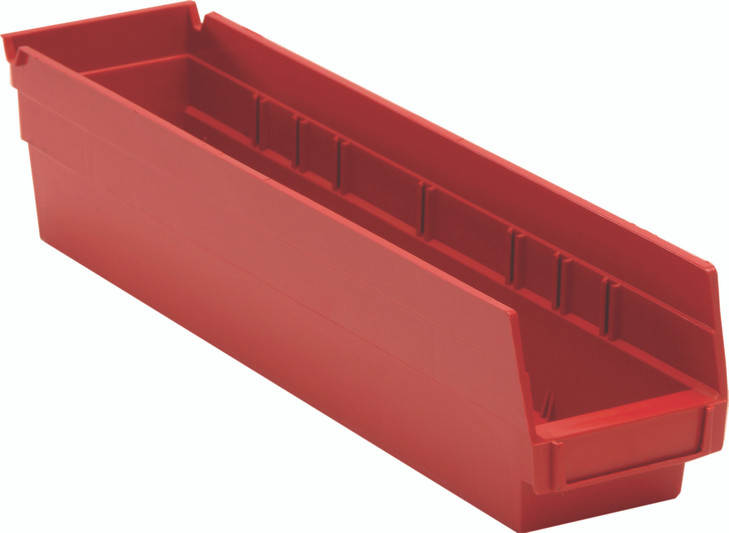 QSB103RDCS Quantum 4" Economy Shelf Bins 17-7/8" x 4-1/8" x 4"