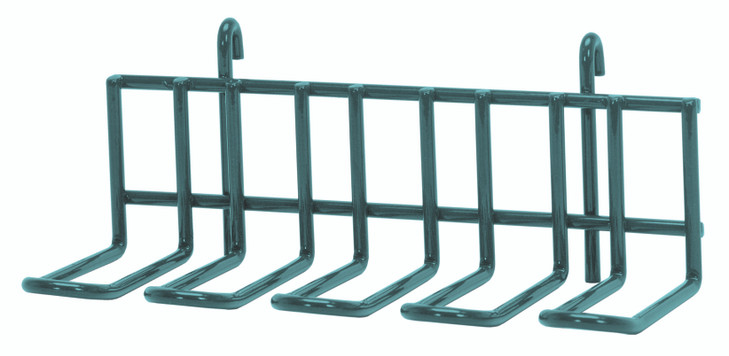 SG-UH4P Store Grid Large Utensil Holder, 10-1/2"W x 5"D x 4-1/4"H, green epoxy antimicrobial finish, NSF