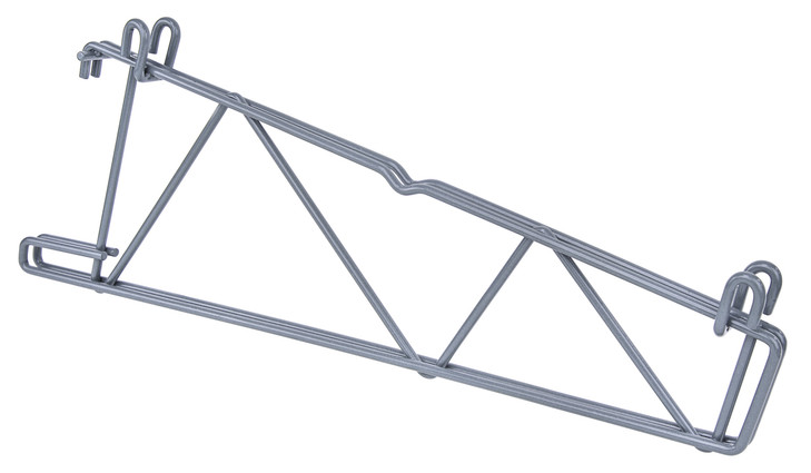 SG-CD18GY Store Grid Shelf Support Bracket, double, for use with 18"W shelves, gray epoxy antimicrobial finish, NSF