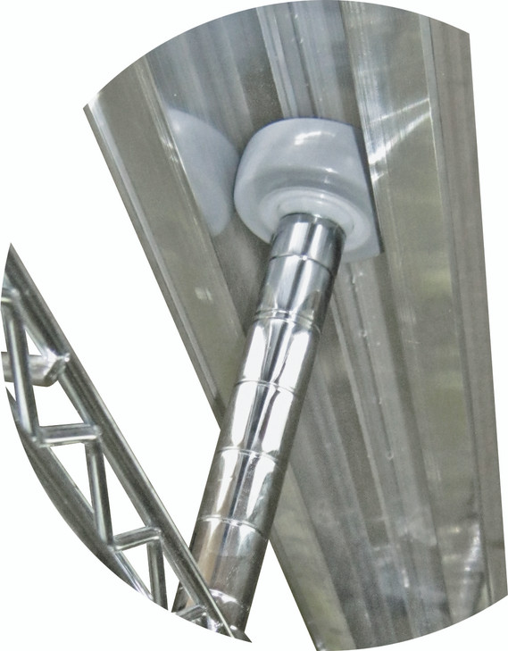 TK-CBW Mobile Unit Track Rollers, NSF, Made in USA (set of 4)