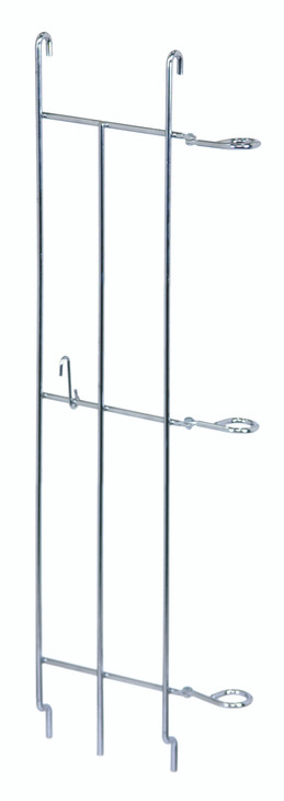 TS24C Tray Slide, 24"D, (10) tray capacity, chrome plated finish, NSF (1 pair)