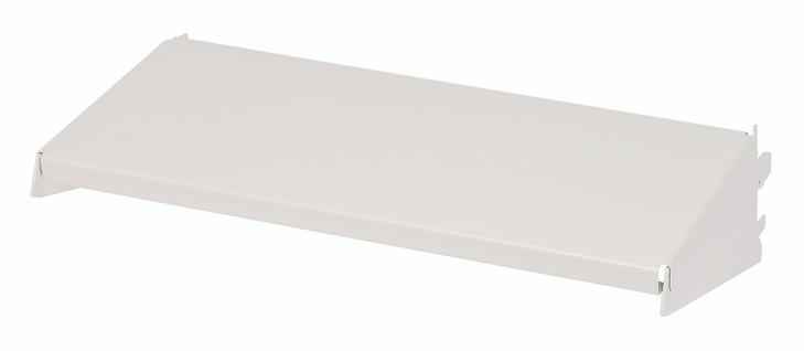 WS-1248DSHC Partition Wall Dust Shelf, 48"W x 12"D, white finish