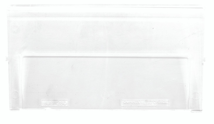 WUS260 Clear Window, for QUS260 (priced per each, 4 each per carton)
