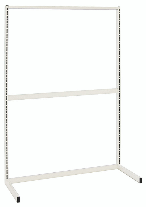 WS70-SS48HC Partition Wall Starter Unit, single sided, 48"W x 26"D x 70"H, includes: (2) upright and (3) tie-bars, white finish